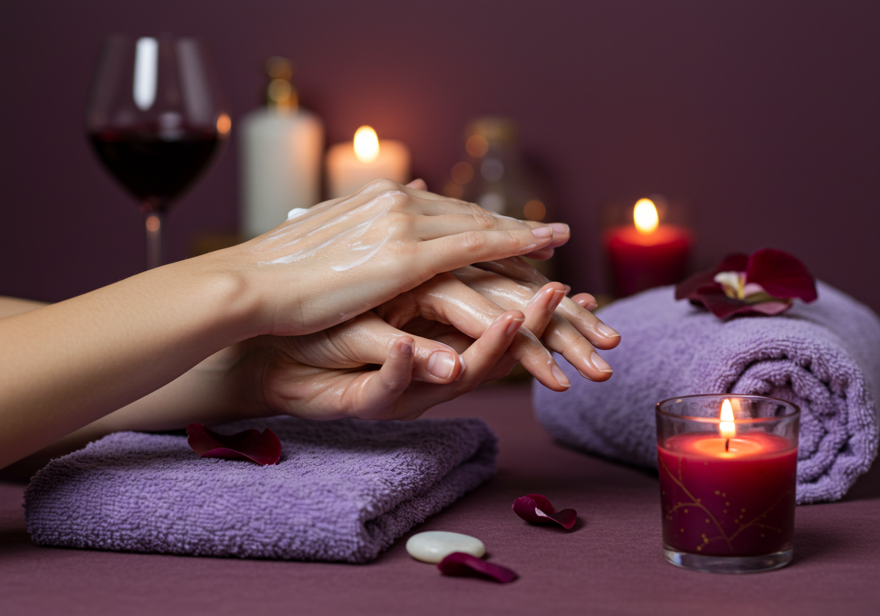 Parafinoterapia de manos