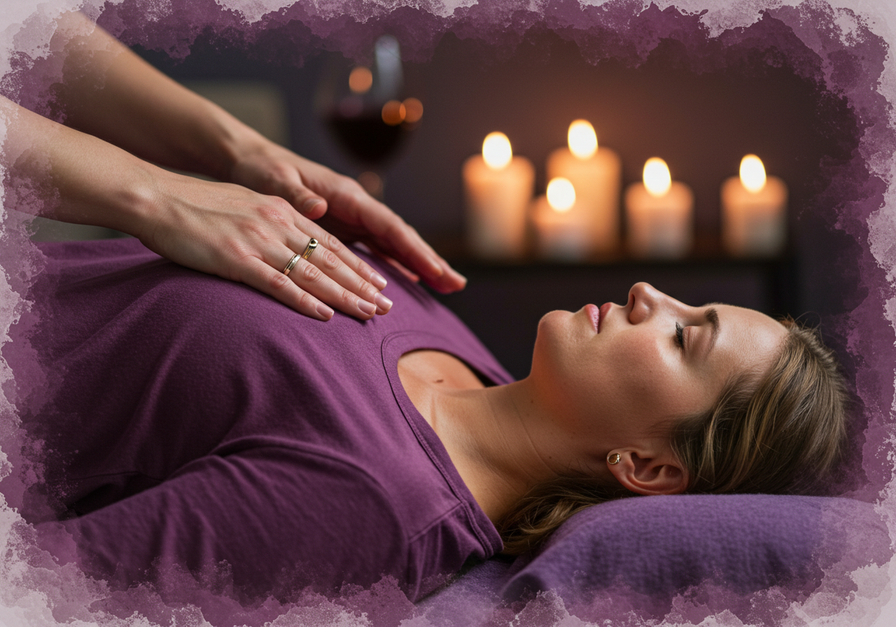Sesión de reiki